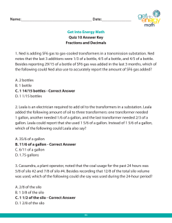 Get Into Energy Math Quiz 10 Answer Key Fractions and Decimals 1