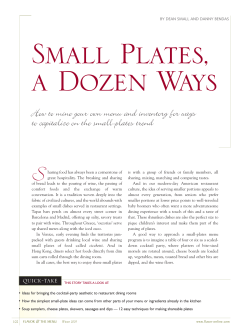 How to mine your own menu and inventory for ways to capitalize on