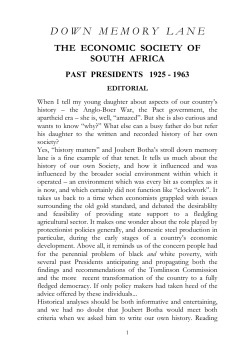 here - Economic Society of South Africa