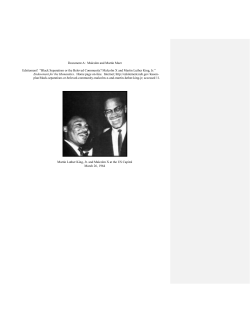 Document A: Malcolm and Martin Meet Edsitement! &ldquo;Black