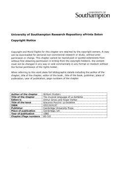 - ePrints Soton - University of Southampton