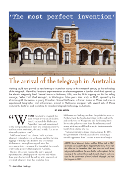 to - Australian Heritage