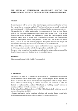 THE DESIGN OF PERFORMANCE MEASUREMENT SYSTEMS