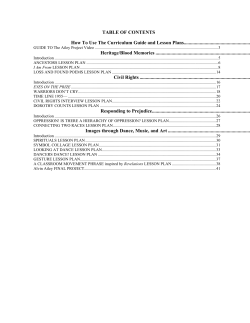 Connecting Two Races through Rendering Two Poems, &ldquo;Theme for