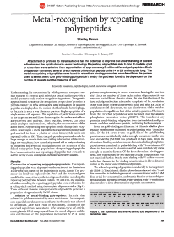 polypeptides
