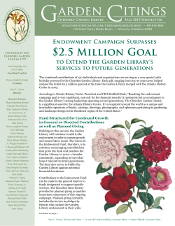 Fall 2015 - Atlanta History Center