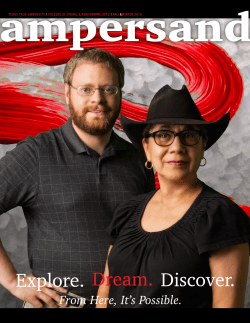 college of visual - Texas Tech University Departments