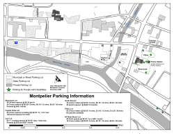 Montpelier Parking Information