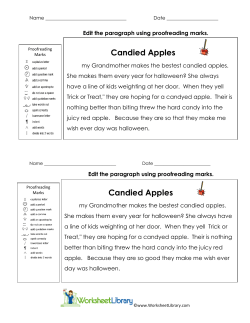 Candied Apples Candied Apples