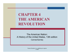 chapter 4 the american revolution