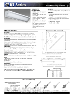 K7 Series - Paramount Lighting