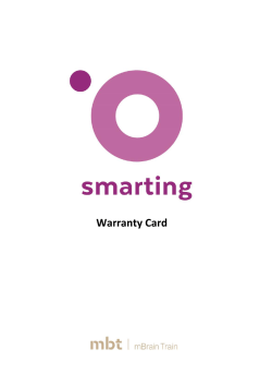 SMARTING - mBrainTrain