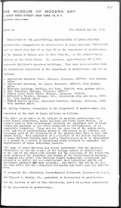 Press release 1 page