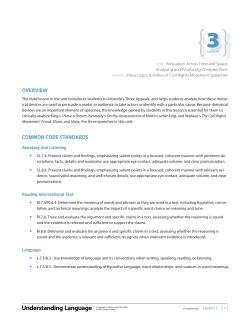 Lesson PDF - Understanding Language