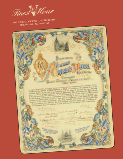 This Issue - WinstonChurchill.org