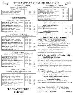 TOURNAMENT OF STARS REGIONAL