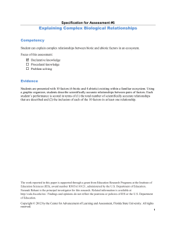 Explaining Complex Biological Relationships