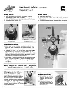 Conwin Bubblematic Balloon Inflator