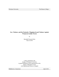 Sex, Violence, and the Fantastic: Mapping Sexual