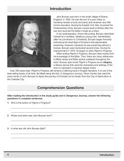 Dangerous Journey Student Sample