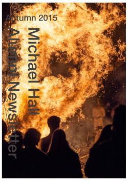 Autumn 2015 - Michael Hall School