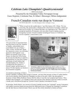 Champlain Valley News Group June 2009 --