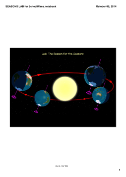 SEASONS LAB for SchoolWires.notebook