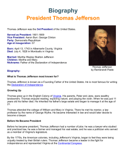 Thomas Jefferson