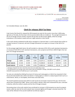 to view the 2014 Tax Rates Report