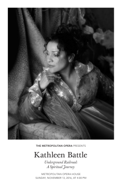 November 13 - Metropolitan Opera
