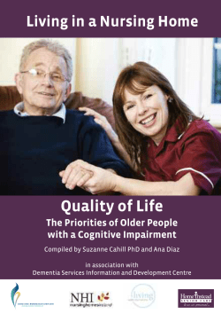 Quality of Life - Nursing Homes Ireland