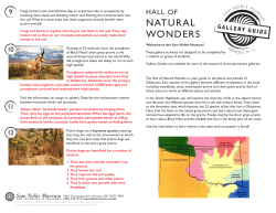 Grades 9-12 teacher guide - Sam Noble Museum