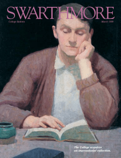 Swarthmore College Bulletin (March 1999)