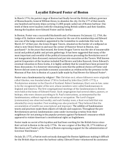 short piece about Edward - for United Empire Loyalists` Association