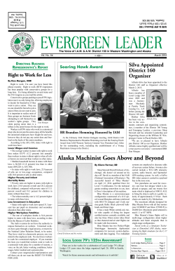 Alaska Machinist Goes Above and Beyond