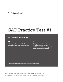 Math Practice Test 1 with Solutions