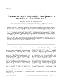 Mechanism of recycling of post-termination ribosomal complexes in