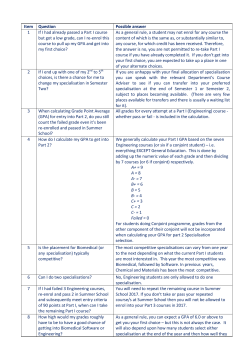 Item Question Possible answer 1 If I had already passed a Part I