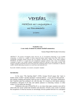 football and metaphors