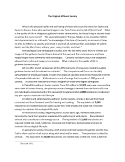 The Original Affluent Society What is the physical health and well