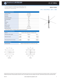 31-41 MHz - Amphenol Antenna Solutions