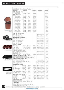 Fernland Agencies Product Catalogue 2016 v1.0
