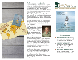 Presentations - Greater Minnesota Family Services