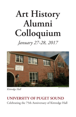 the program  - University of Puget Sound