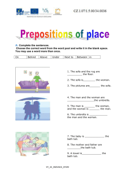 A: Complete the sentences. Choose the correct word