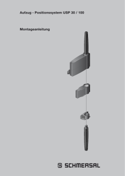 Aufzug - Positionssystem USP 30 / 100