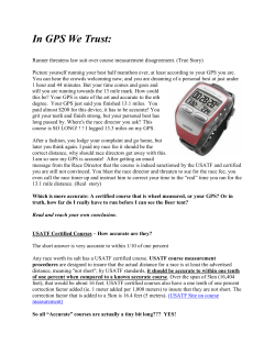In GPS We Trust - Cleveland Marathon