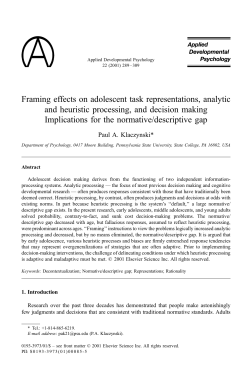 Klaczynski - Gwern.net