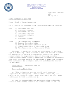 OPNAVINST 1500.75C