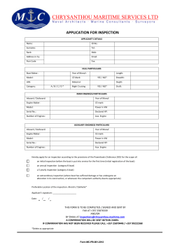 Fax Coversheet - Chrysanthou Maritime Services Ltd